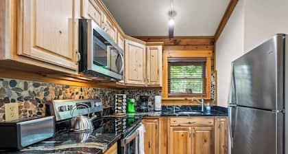 Five beautiful cabins all on the same property. Great for family reunions, corporate retreats or other small groups.