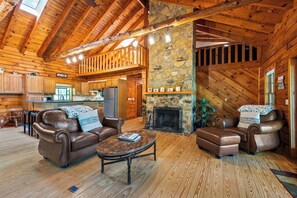 Smart TV, fireplace, offices