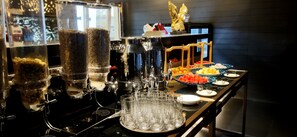 Free buffet breakfast
