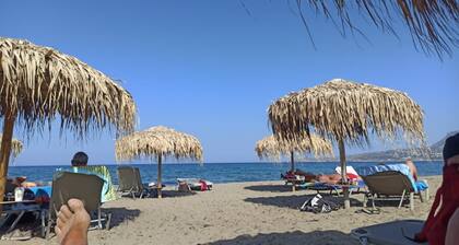 Traditional Cretan stone cottage on the semi-rural outskirts of Kefalas, Vamos