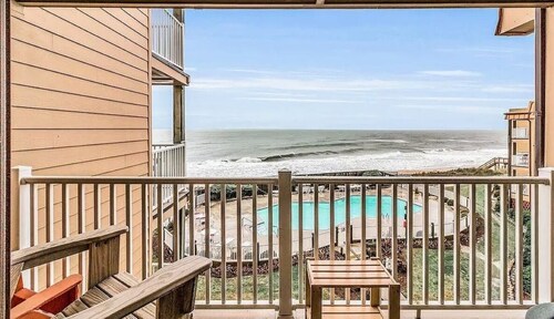 Incredible Oceanfront End-Unit Condo with Pool & Elevator Access