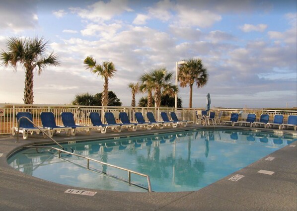 Indoor pool, outdoor pool