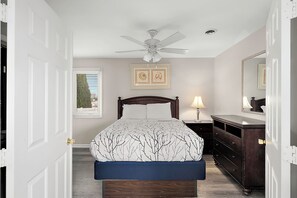 2 habitaciones, wifi gratis y ropa de cama 