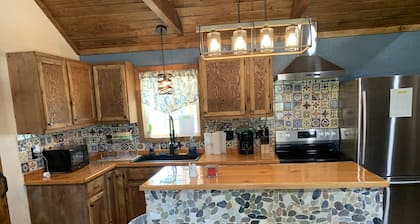Cabin with Deck . Close Nueces River