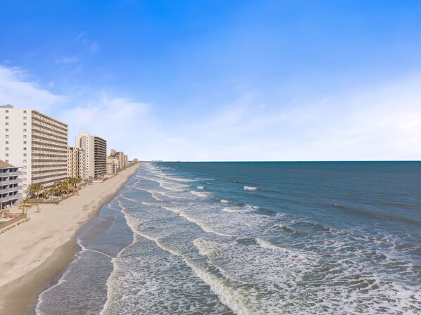 Beach nearby, beach towels