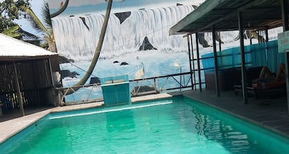 Mini Resort on seaside with restaurant on the beach large choice of rooms