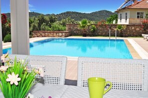 Seasonal outdoor pool