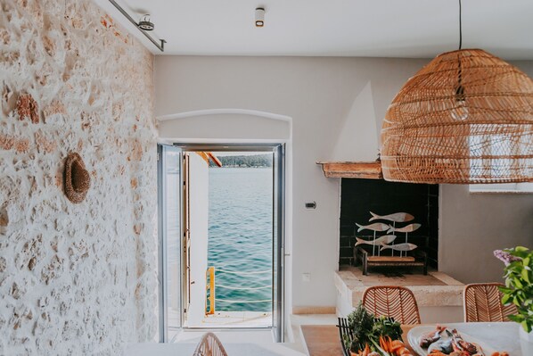 Villa, Multiple Beds | Private kitchen | Fridge, microwave, oven, stovetop - Seafront Palazzo Rovinj With Private sea Access (Rovinj)