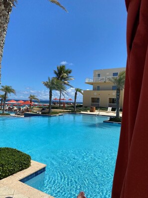 Piscina externa, piscina infinita