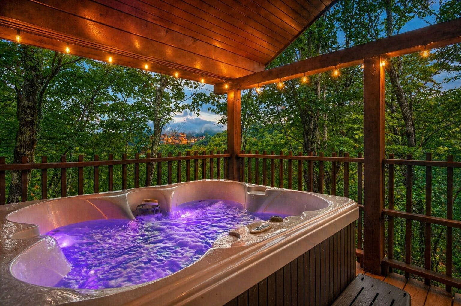 Baignoire à remous extérieure