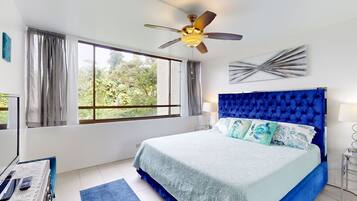 2 bedrooms, free internet, bed sheets