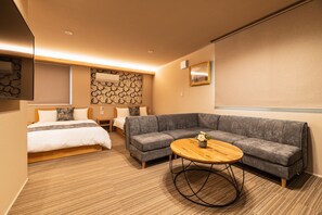 Superior D, Non Smoking | Living area | Flat-screen TV - Grand Base Urakami (Nagasaki)