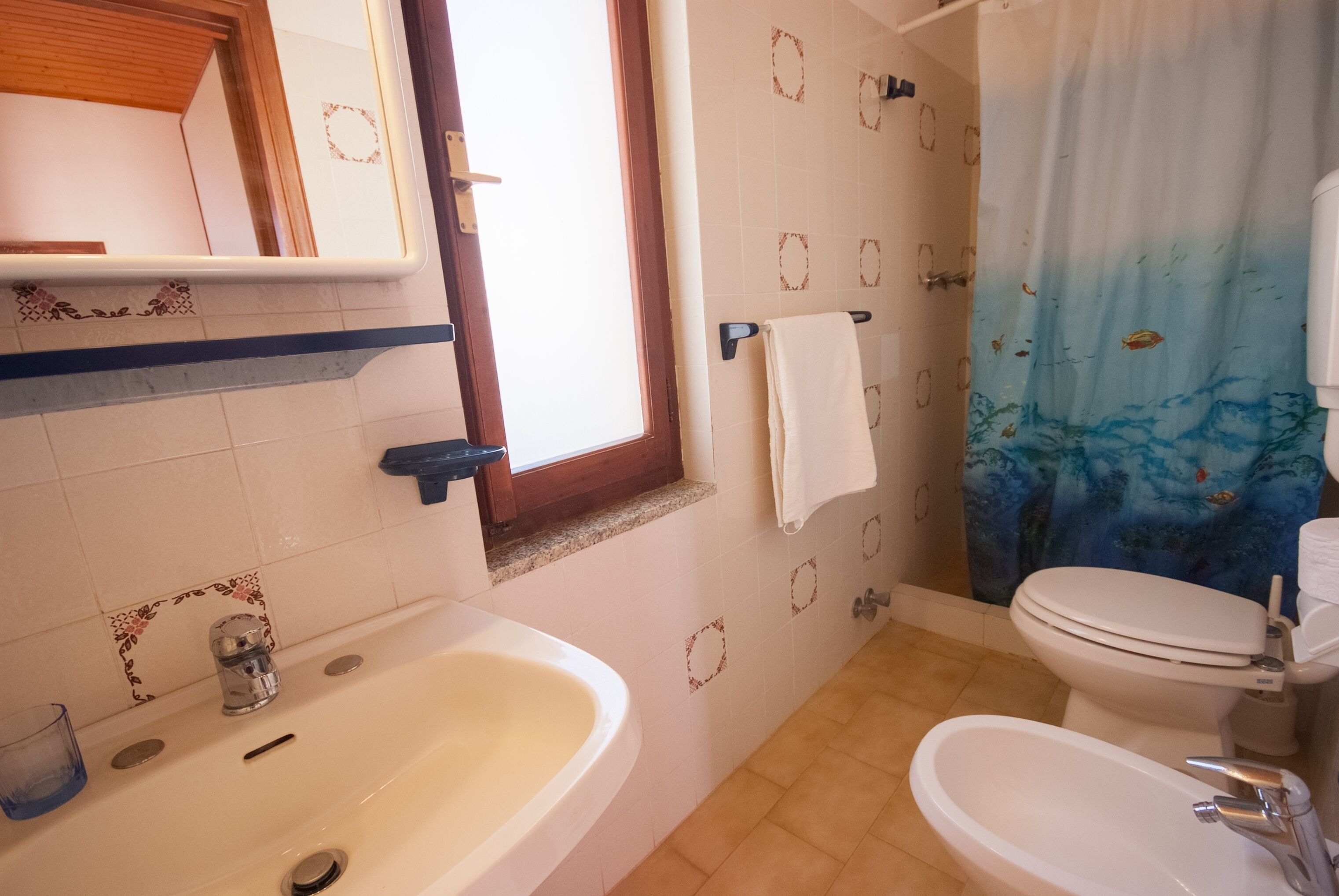 Shower, bidet