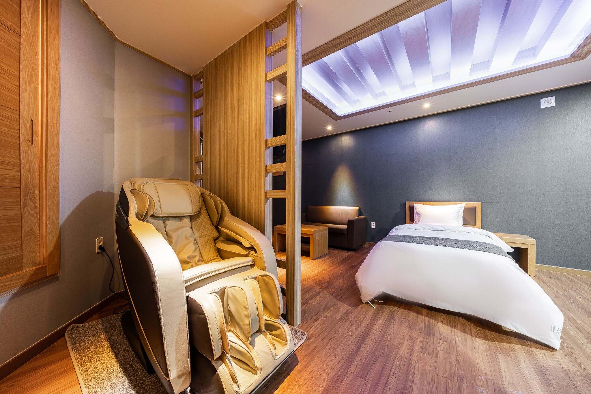 Premium Triple Room (Styler + Air Purifier + Massage Chair) | Premium bedding, down comforters, free minibar, individually furnished