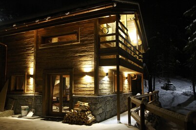 Chalet 3 Bedrooms / 4 * : Superb View, Charm, Design, Quiet, Comfort (including Sauna)