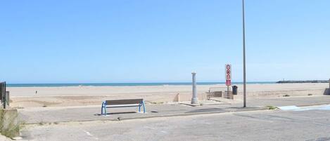 Accommodatie ligt op het strand