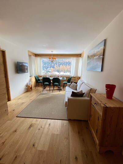 New two-room apartment St. Moritz "chesa Arlas"