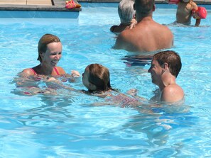 Outdoor pool - Nice Group House, Located in the Polder, Near Alkmaar (Oost-Graftdijk)