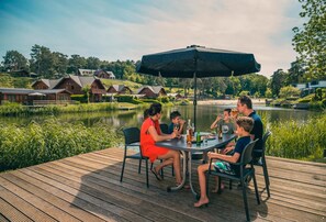 Chalet | Outdoor dining - Modern Chalet With Garden, Terrace (Brunssum)