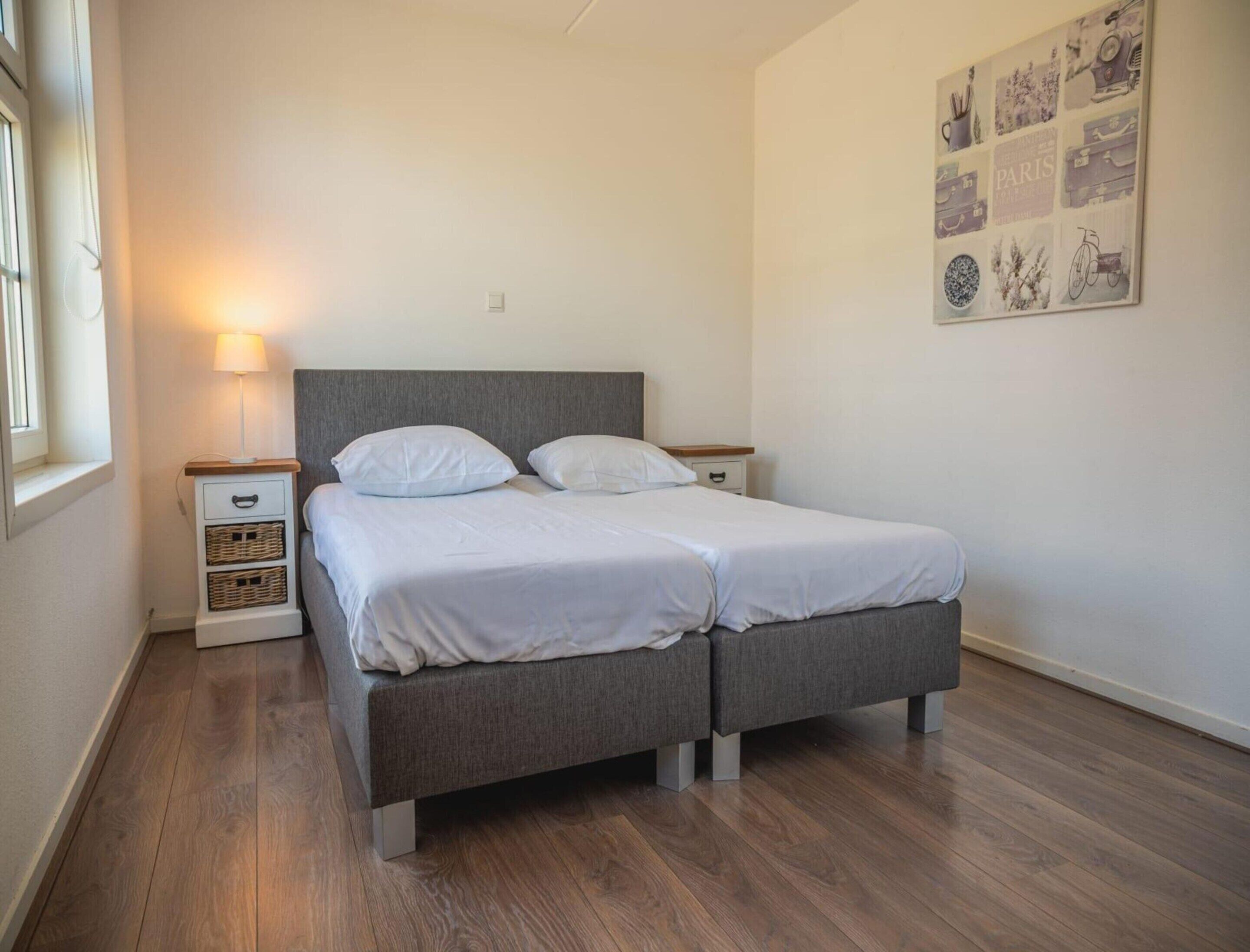 3 bedrooms, individually furnished, bed sheets