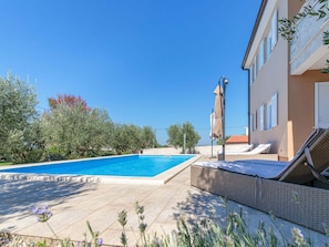 Outdoor pool - Modern Newly Built Villa in a Beautiful Location With Private Pool and Garden (Sveti Lovrec)