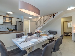 Dining - Modern Newly Built Villa in a Beautiful Location With Private Pool and Garden (Sveti Lovrec)