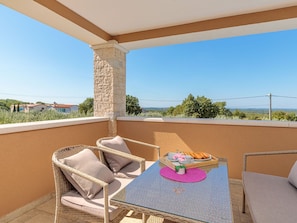 Balcony - Modern Newly Built Villa in a Beautiful Location With Private Pool and Garden (Sveti Lovrec)