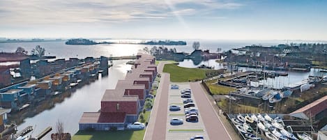 Hus | Udsigt fra overnatningsstedet