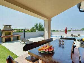 View from property - Villa in Pula With sea Beach (Pula)