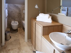 Dusche, Handtücher