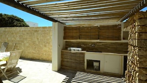 Private kitchen - Lovely Cottage in Marina di Mancaversa near Sea (Taviano)