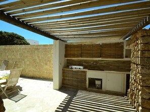 Private kitchen - Lovely Cottage in Marina di Mancaversa near Sea (Taviano)