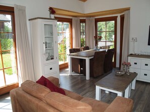 Chalet | Living room - Wooden Chalet Near Brunssummerheide (Brunssum)
