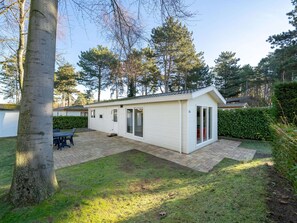 Chalet | Exterior - Well Furnished Chalet with Garden near Brunssummerheide (Brunssum)