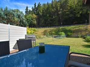 Balcony - Quaint Holiday Home in Schmiedefeld near Forest (Suhl)