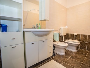 Hair dryer, towels - Apartment with Rustic Details & Common Pool near Lim Fjord (Sveti Lovrec)