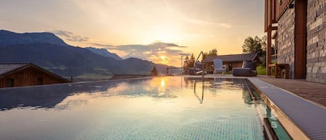 Chalet | Pool | Indoor pool, outdoor pool