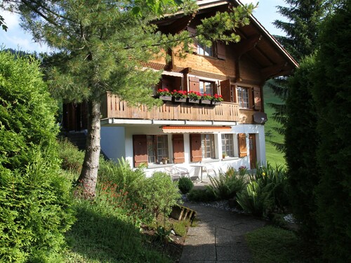 Charming Apartment in Habkern With Private Terrace