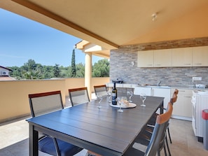Balcony - Lovely Apartment in Premantura With Garden (Medulin)