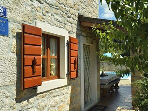 Ferienhaus | Balkon