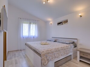 ハウス | 2 室のベッドルーム、客室ごとに異なるインテリア、ベッドシーツ