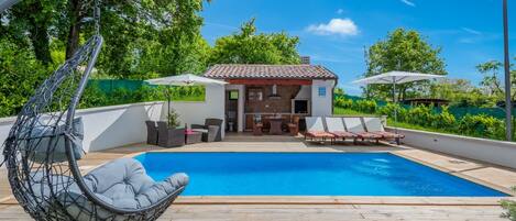 Ferienhaus | Pool | Innenpool, Außenpool