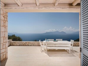 Villa | View from property - Modern Villa in Vasiliki with Swimming Pool & Hot Tub (Lefkada)