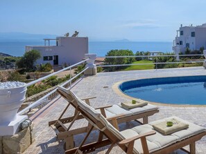 Exterior - Cozy Villa Irida at Tersanas Chania with Private Pool near Beach & Restaurants (Chania)