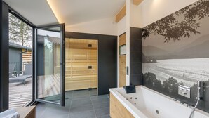 Shower, towels