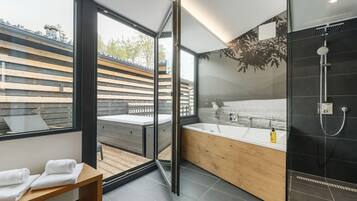 Shower dan handuk