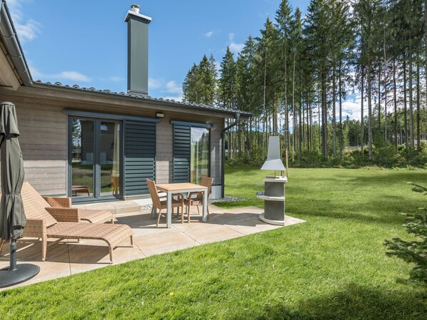 Balcony - Luxurious Cottage With Sauna & Whirlpool in Allgäu (Leutkirch im Allgau)