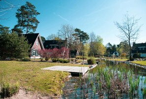 House | View from property - Comfortable Wooden Chalet in the Achterhoek (Lochem)