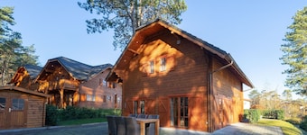 Wooden Holiday Home with Microwave near Brunssummerheide