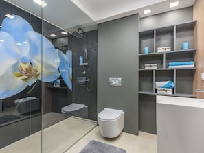 Hair dryer, towels - Comfortable Holiday Home With Private Pool, Whirlpool and Summer Kitchen (Sveti Petar u Sumi)